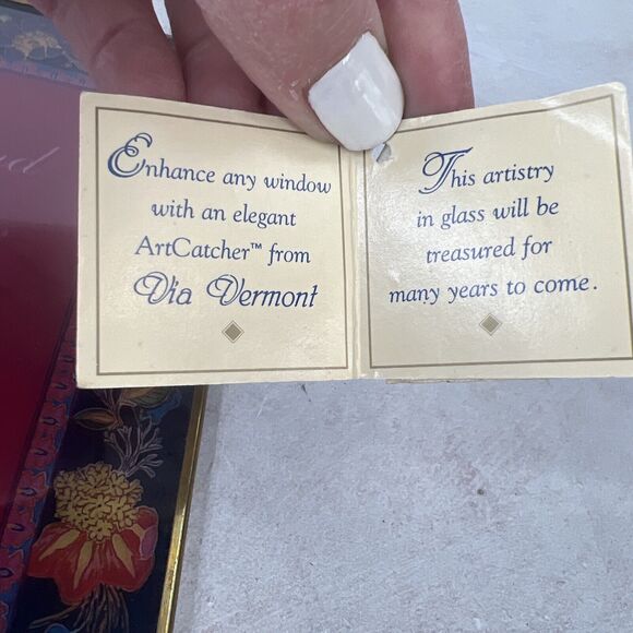 Via Vermont Artistry In glass Ralph Waldo Emerson Friendship Quote Wall Hang - Picture 4 of 11